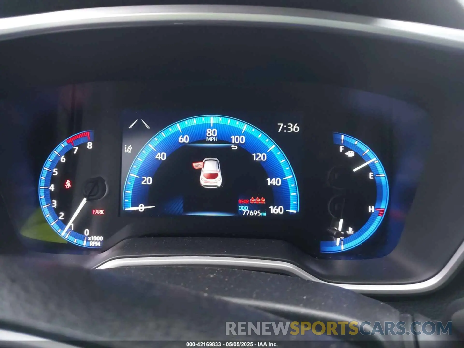 7 fotografías del automóvil dañado JTNA4MBE5N3176861 TOYOTA COROLLA 2022