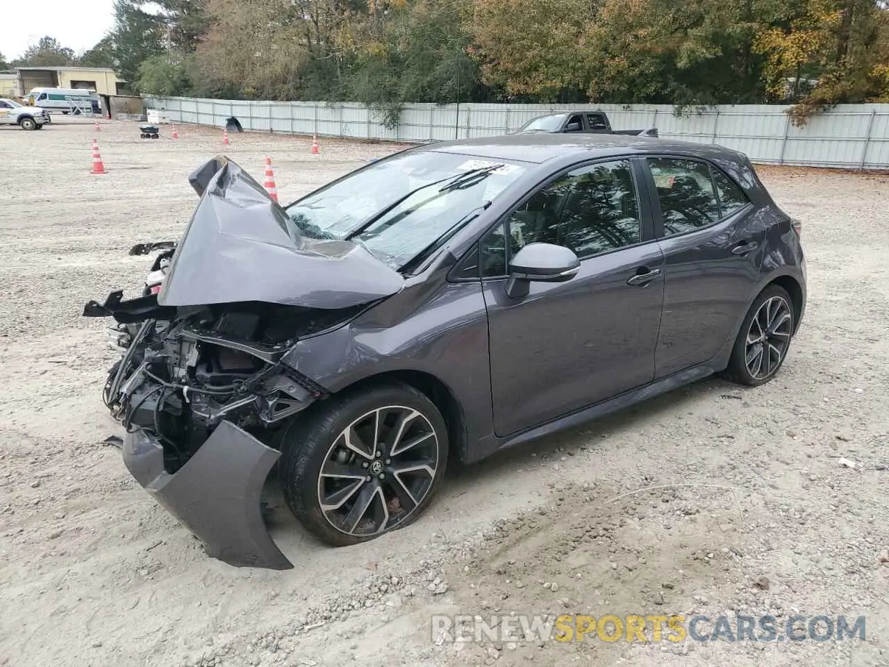 1 fotografías del automóvil dañado JTNA4MBE7N3159737 TOYOTA COROLLA 2022