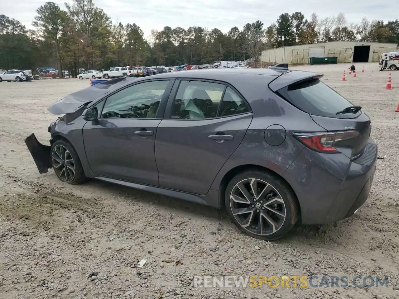 2 fotografías del automóvil dañado JTNA4MBE7N3159737 TOYOTA COROLLA 2022