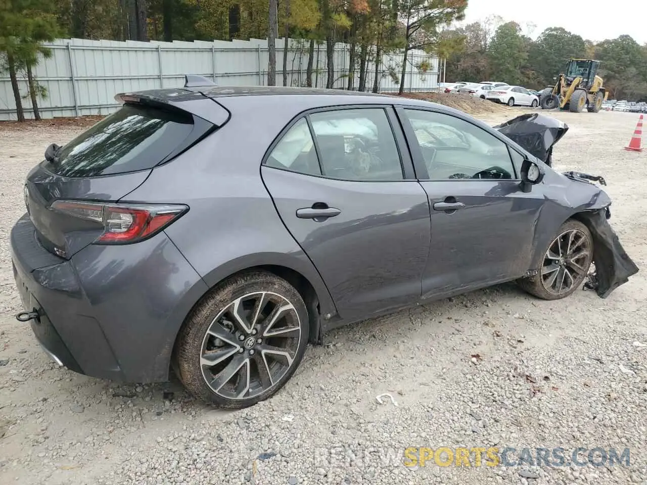 3 fotografías del automóvil dañado JTNA4MBE7N3159737 TOYOTA COROLLA 2022