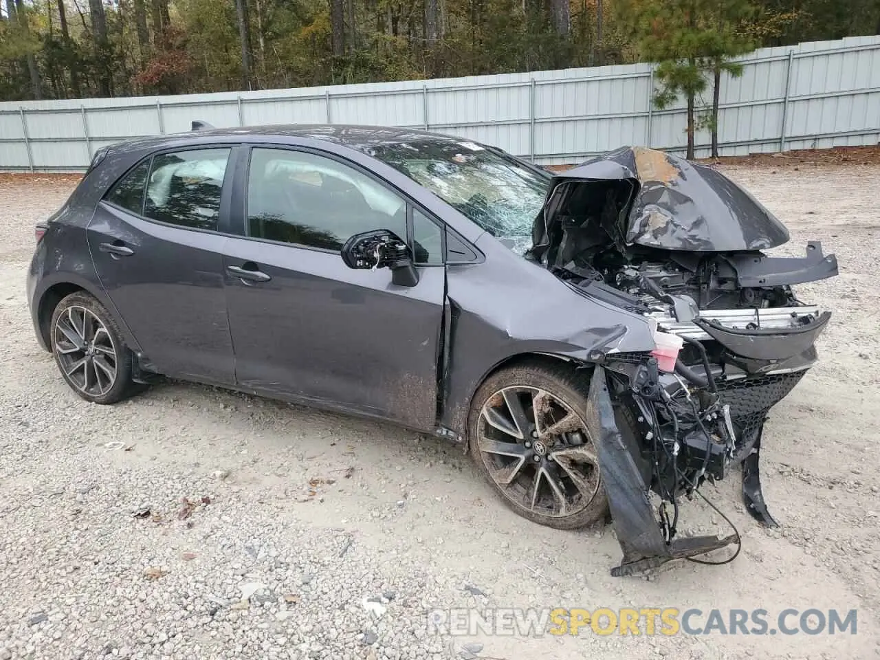 4 fotografías del automóvil dañado JTNA4MBE7N3159737 TOYOTA COROLLA 2022