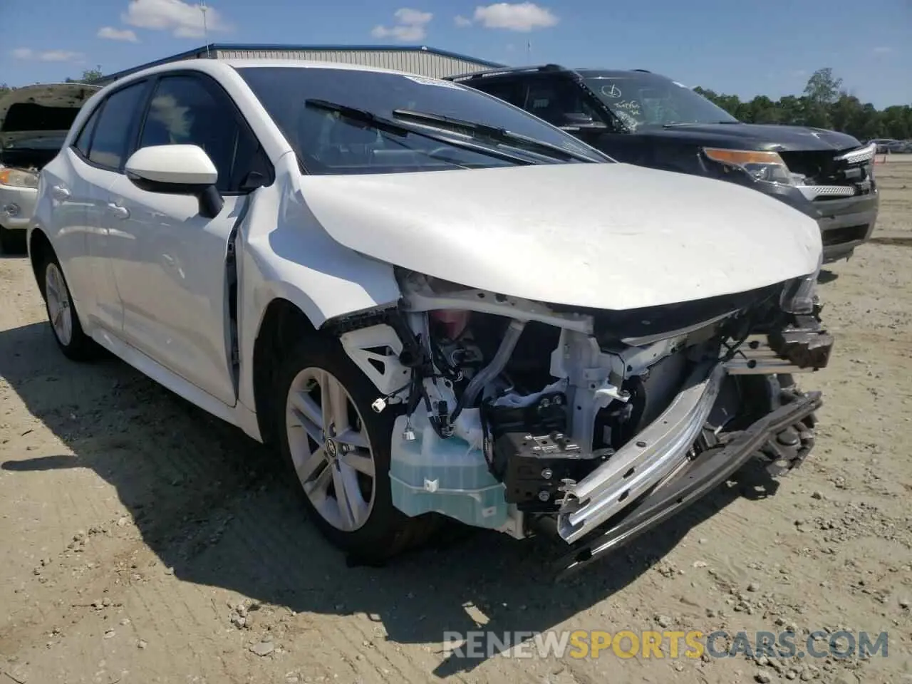 1 fotografías del automóvil dañado JTNB4MBE2N3159827 TOYOTA COROLLA 2022