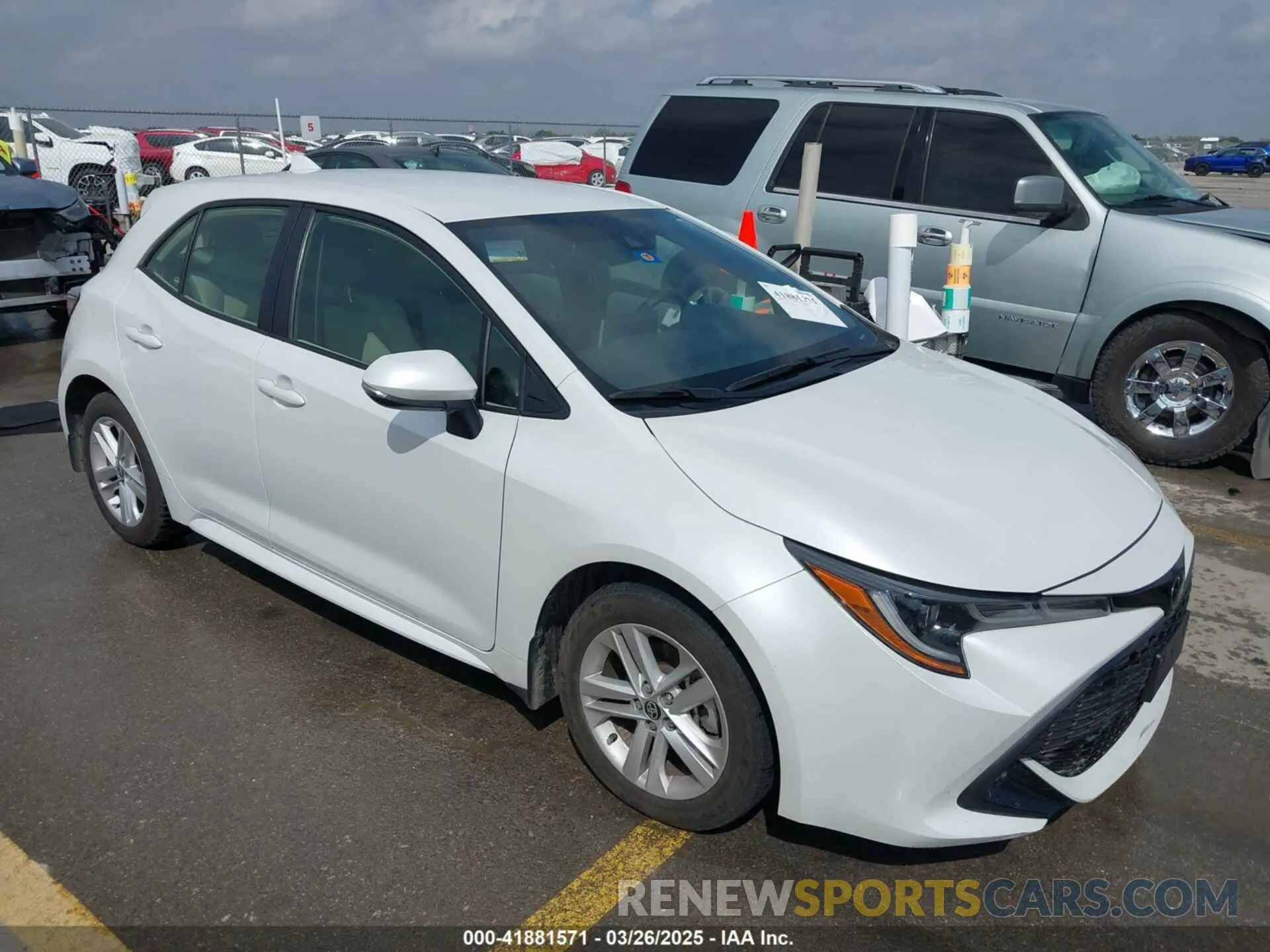 1 fotografías del automóvil dañado JTNB4MBE5N3188805 TOYOTA COROLLA 2022