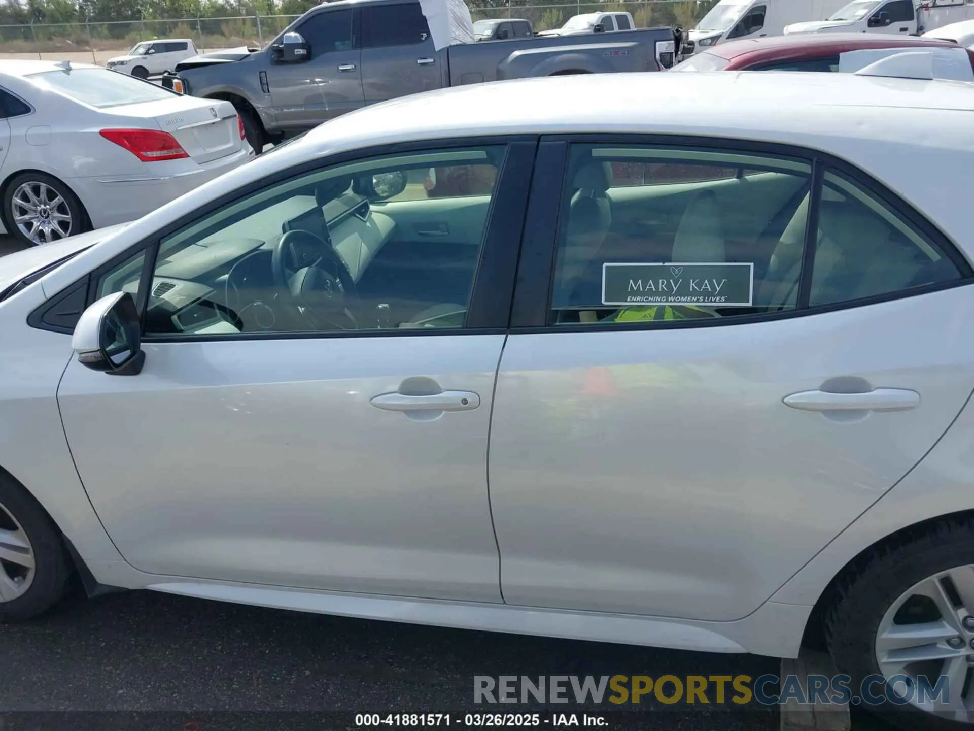 14 fotografías del automóvil dañado JTNB4MBE5N3188805 TOYOTA COROLLA 2022
