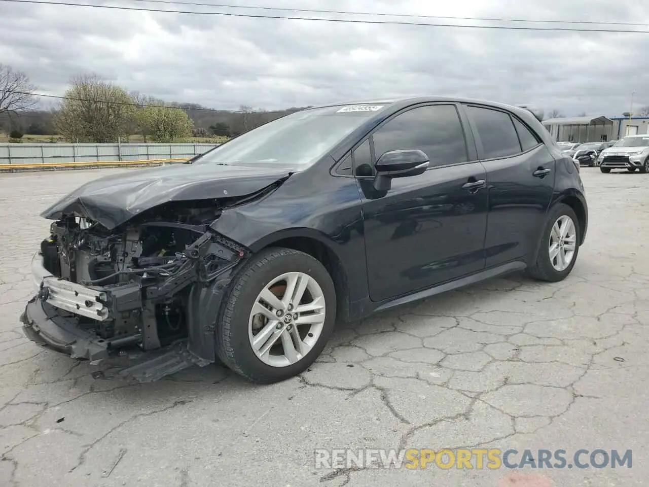 1 fotografías del automóvil dañado JTNB4MBE9N3178438 TOYOTA COROLLA 2022