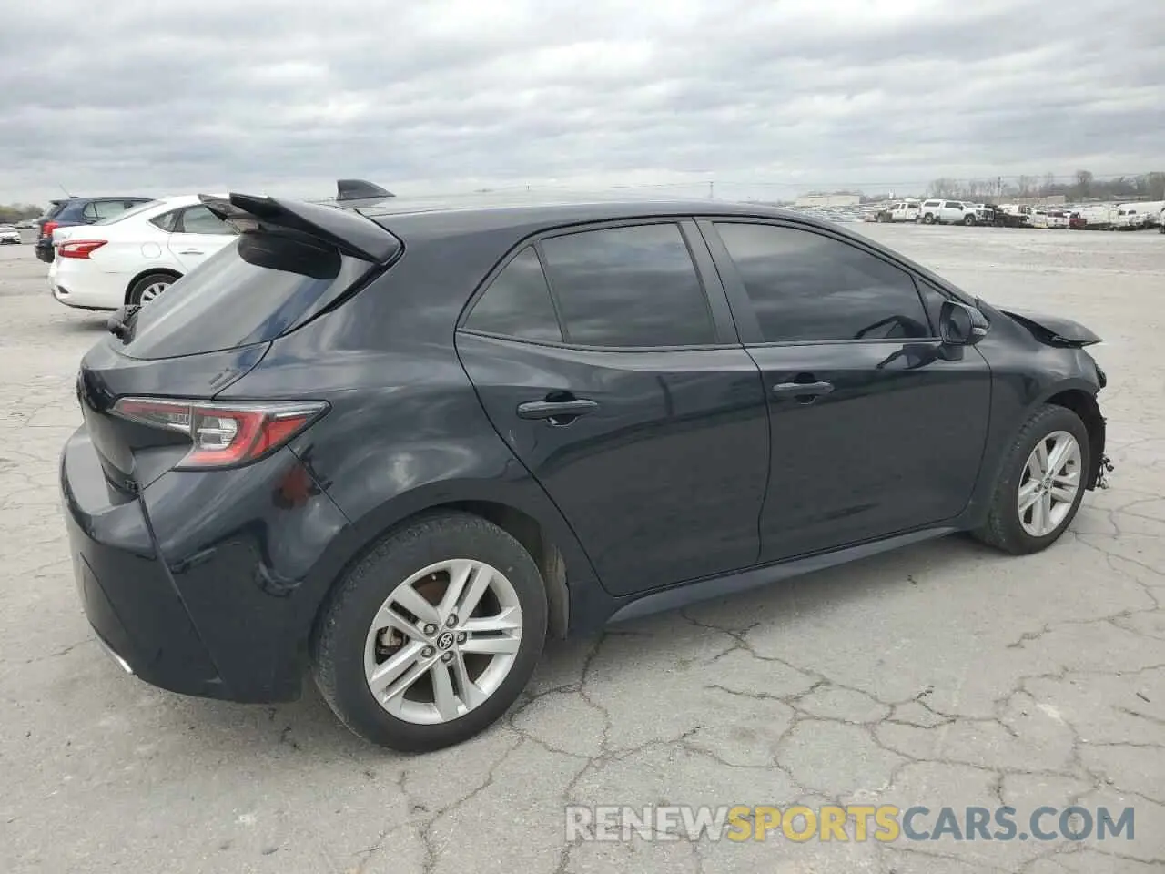 3 fotografías del automóvil dañado JTNB4MBE9N3178438 TOYOTA COROLLA 2022