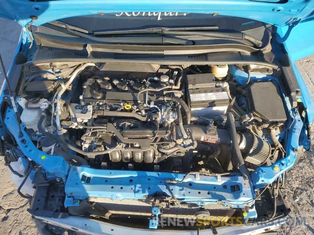 11 fotografías del automóvil dañado JTNB4MBEXN3157436 TOYOTA COROLLA 2022
