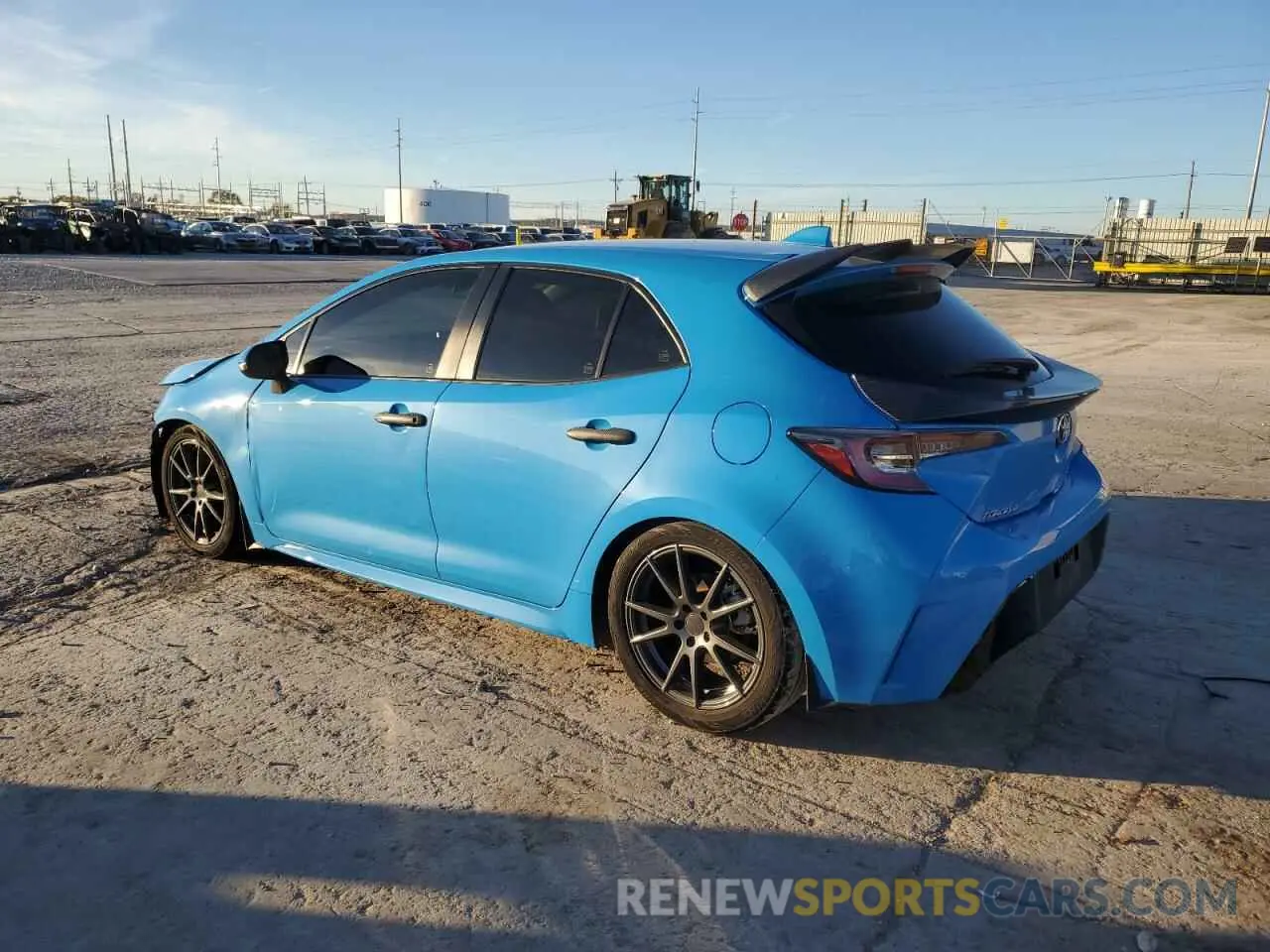 2 fotografías del automóvil dañado JTNB4MBEXN3157436 TOYOTA COROLLA 2022