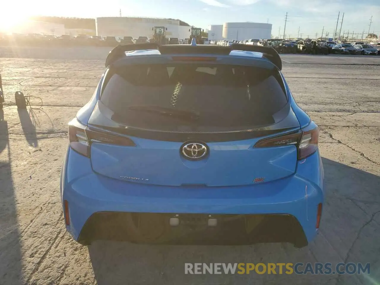 6 fotografías del automóvil dañado JTNB4MBEXN3157436 TOYOTA COROLLA 2022