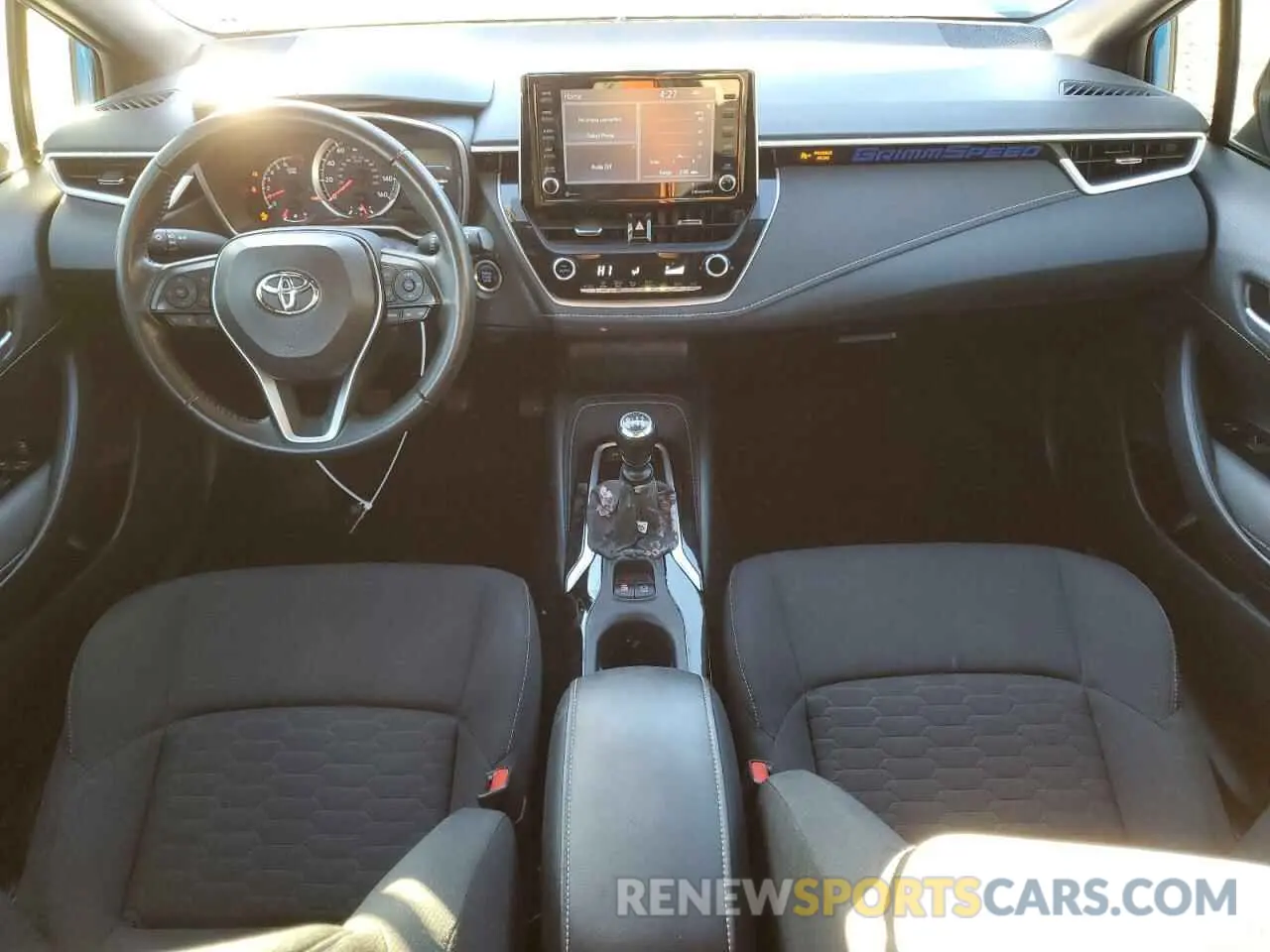 8 fotografías del automóvil dañado JTNB4MBEXN3157436 TOYOTA COROLLA 2022