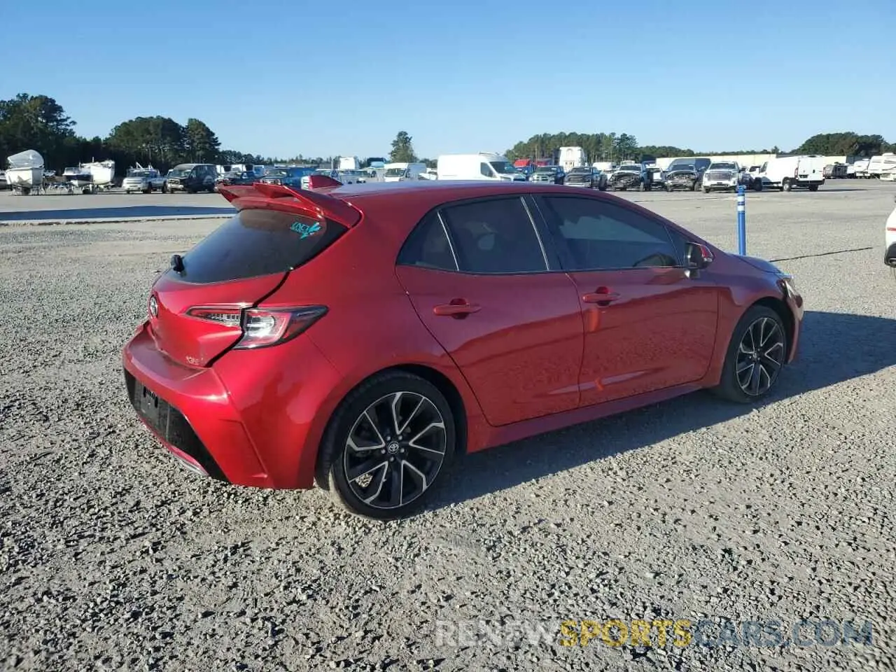 3 fotografías del automóvil dañado JTNC4MBE0N3169664 TOYOTA COROLLA 2022