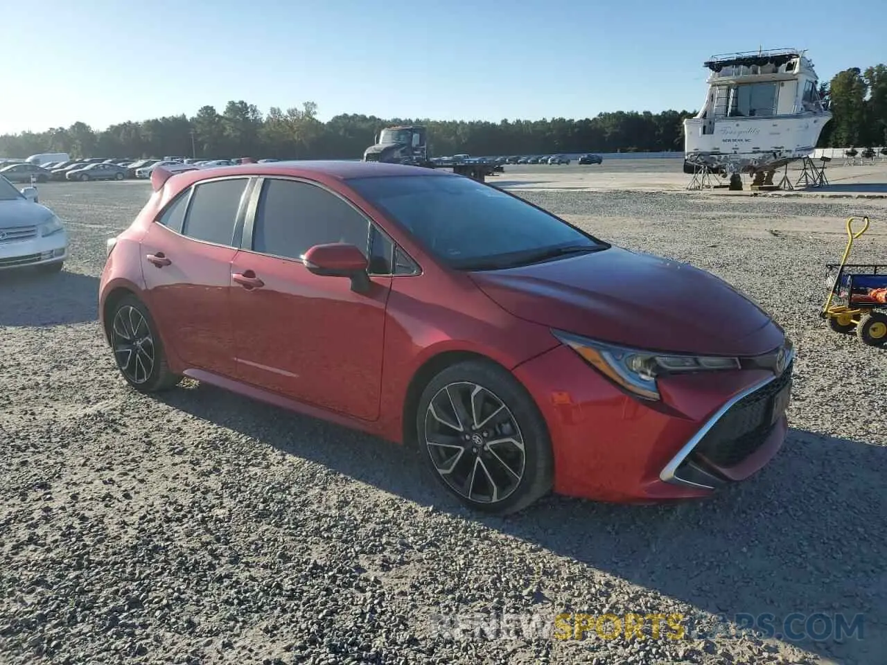 4 fotografías del automóvil dañado JTNC4MBE0N3169664 TOYOTA COROLLA 2022