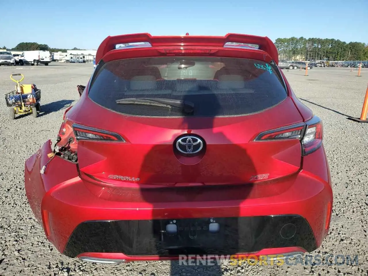 6 fotografías del automóvil dañado JTNC4MBE0N3169664 TOYOTA COROLLA 2022