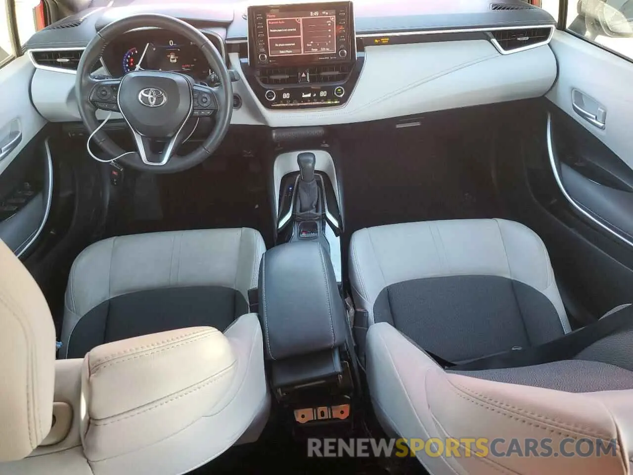 8 fotografías del automóvil dañado JTNC4MBE0N3169664 TOYOTA COROLLA 2022
