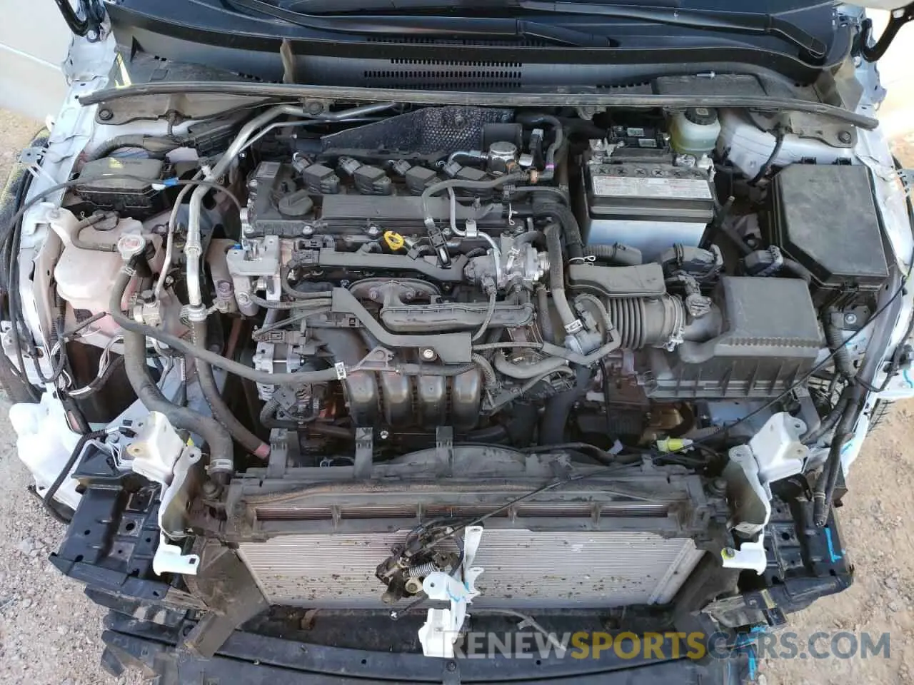 11 fotografías del automóvil dañado JTNC4MBE0N3171950 TOYOTA COROLLA 2022