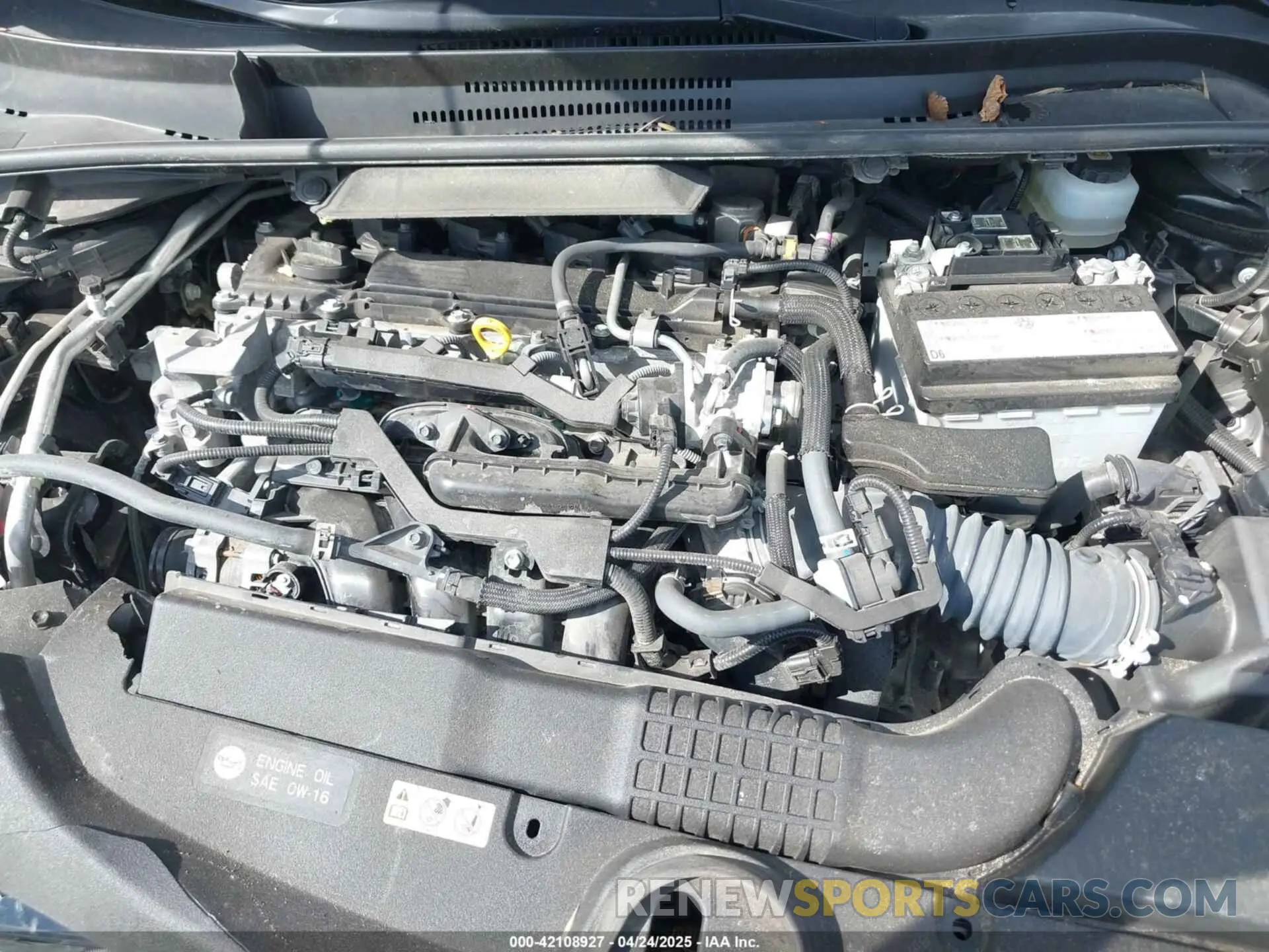 10 fotografías del automóvil dañado JTNC4MBE1N3158091 TOYOTA COROLLA 2022