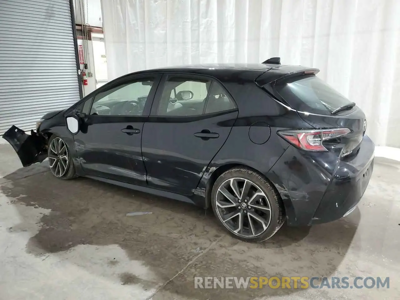2 fotografías del automóvil dañado JTNC4MBE1N3161735 TOYOTA COROLLA 2022