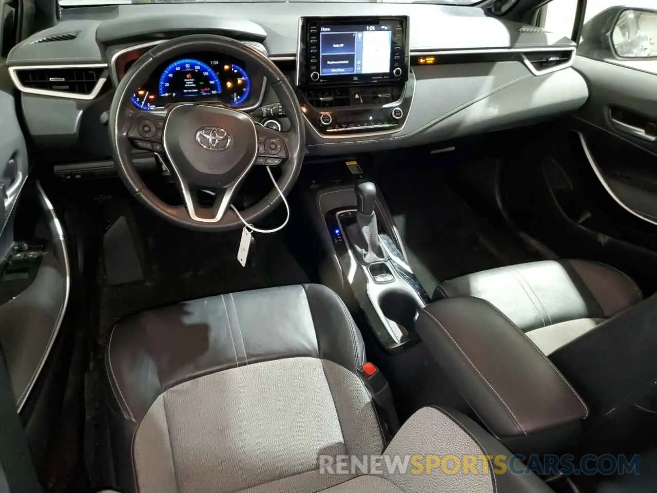8 fotografías del automóvil dañado JTNC4MBE1N3161735 TOYOTA COROLLA 2022