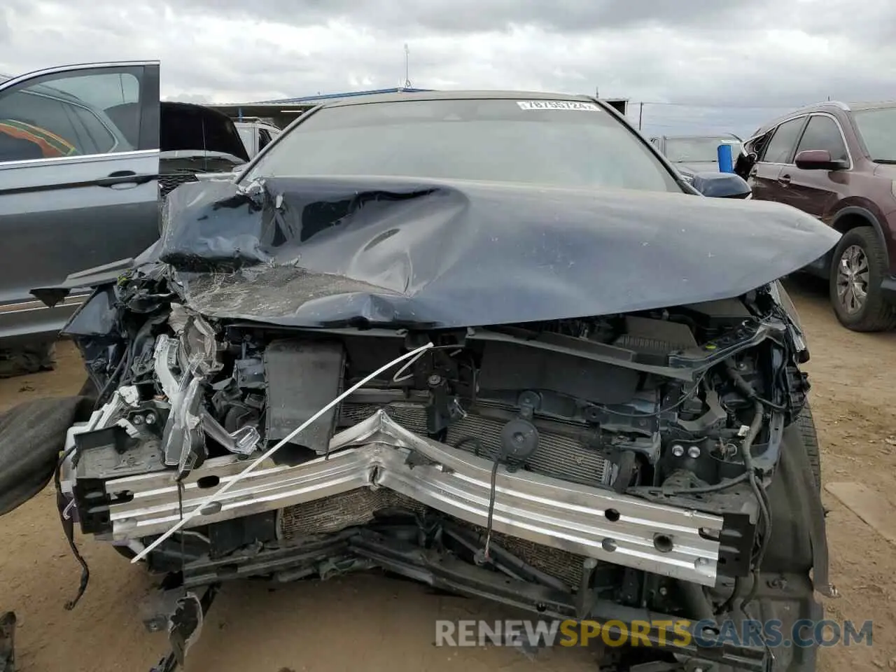 5 fotografías del automóvil dañado JTNC4MBE1N3175490 TOYOTA COROLLA 2022