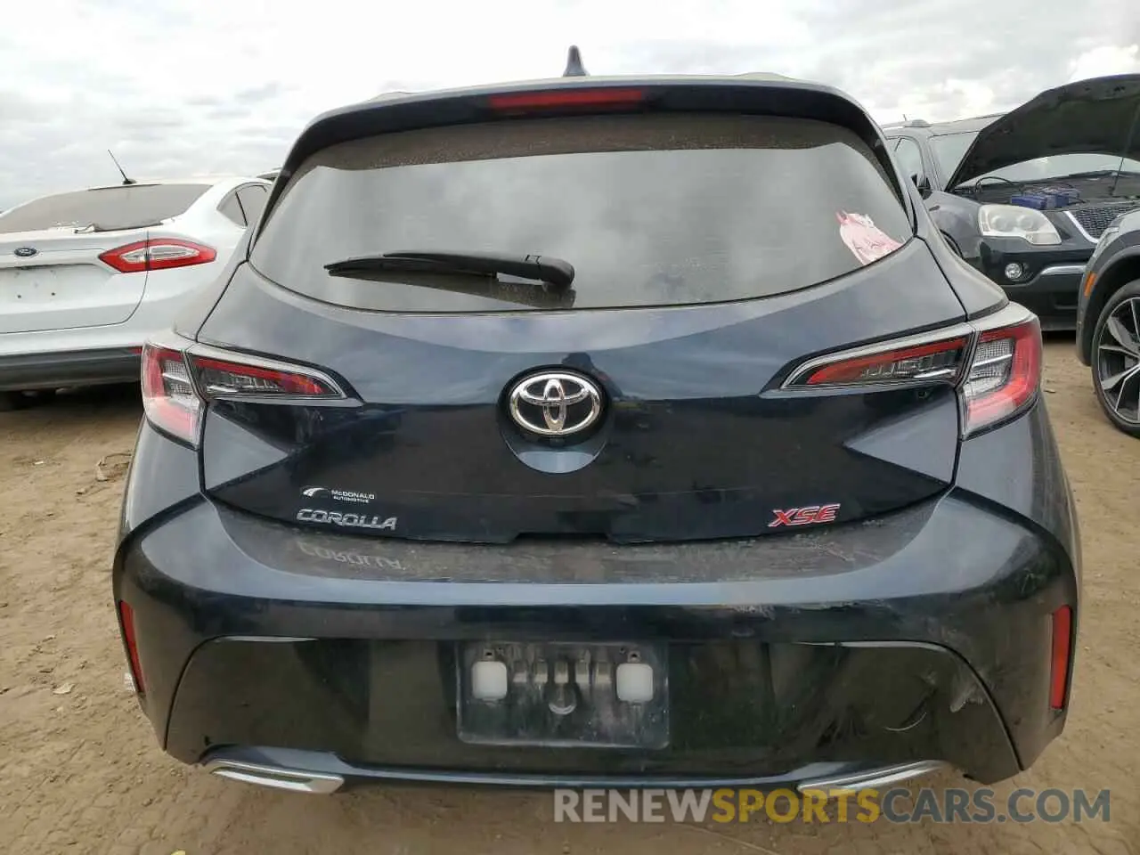 6 fotografías del automóvil dañado JTNC4MBE1N3175490 TOYOTA COROLLA 2022
