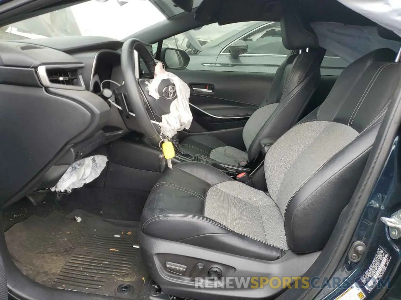7 fotografías del automóvil dañado JTNC4MBE1N3175490 TOYOTA COROLLA 2022