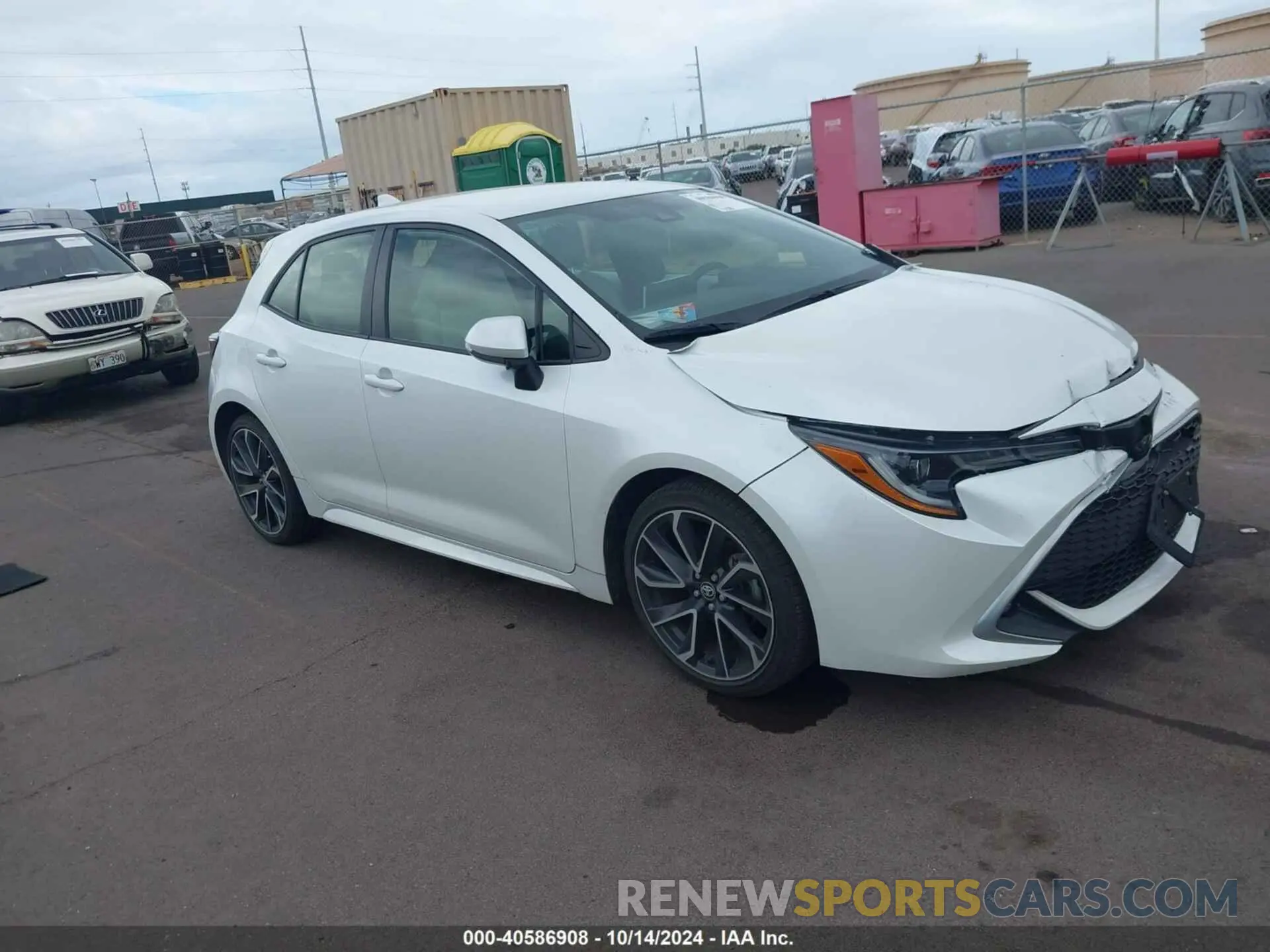 1 fotografías del automóvil dañado JTNC4MBE2N3158150 TOYOTA COROLLA 2022