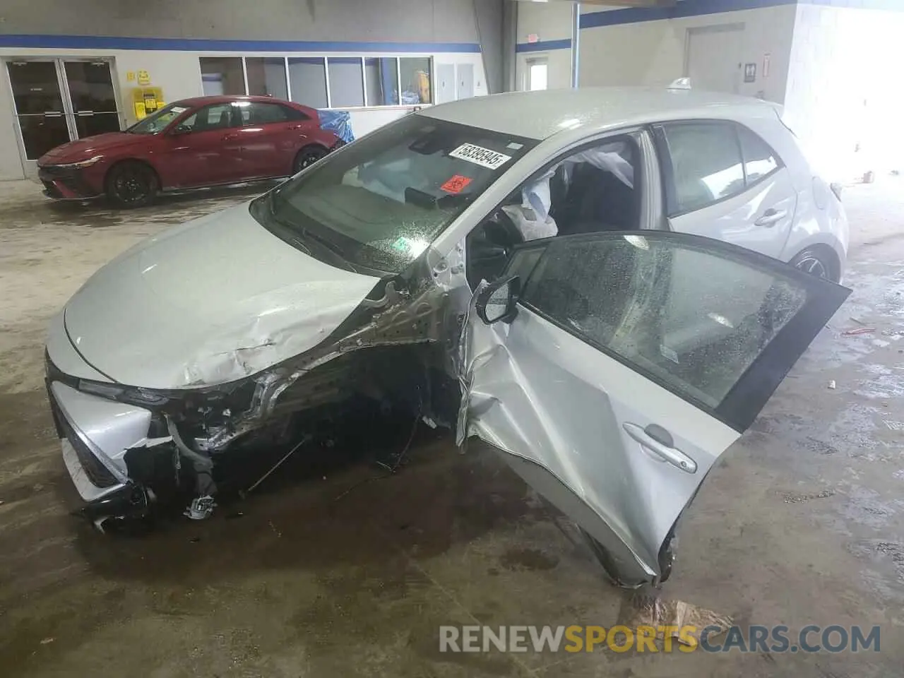 1 fotografías del automóvil dañado JTNC4MBE2N3183405 TOYOTA COROLLA 2022