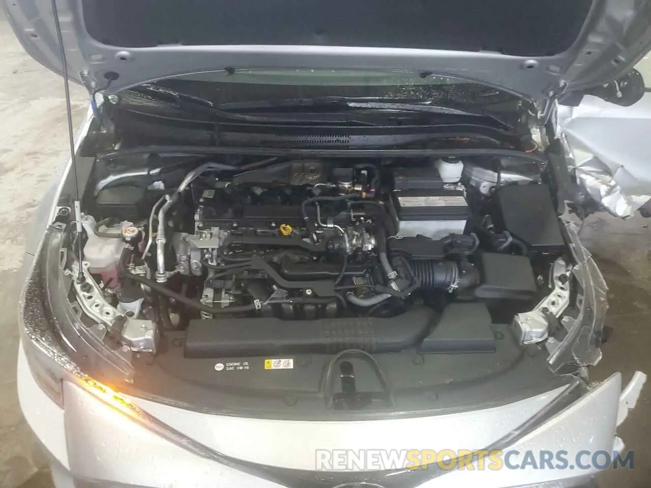 11 fotografías del automóvil dañado JTNC4MBE2N3183405 TOYOTA COROLLA 2022