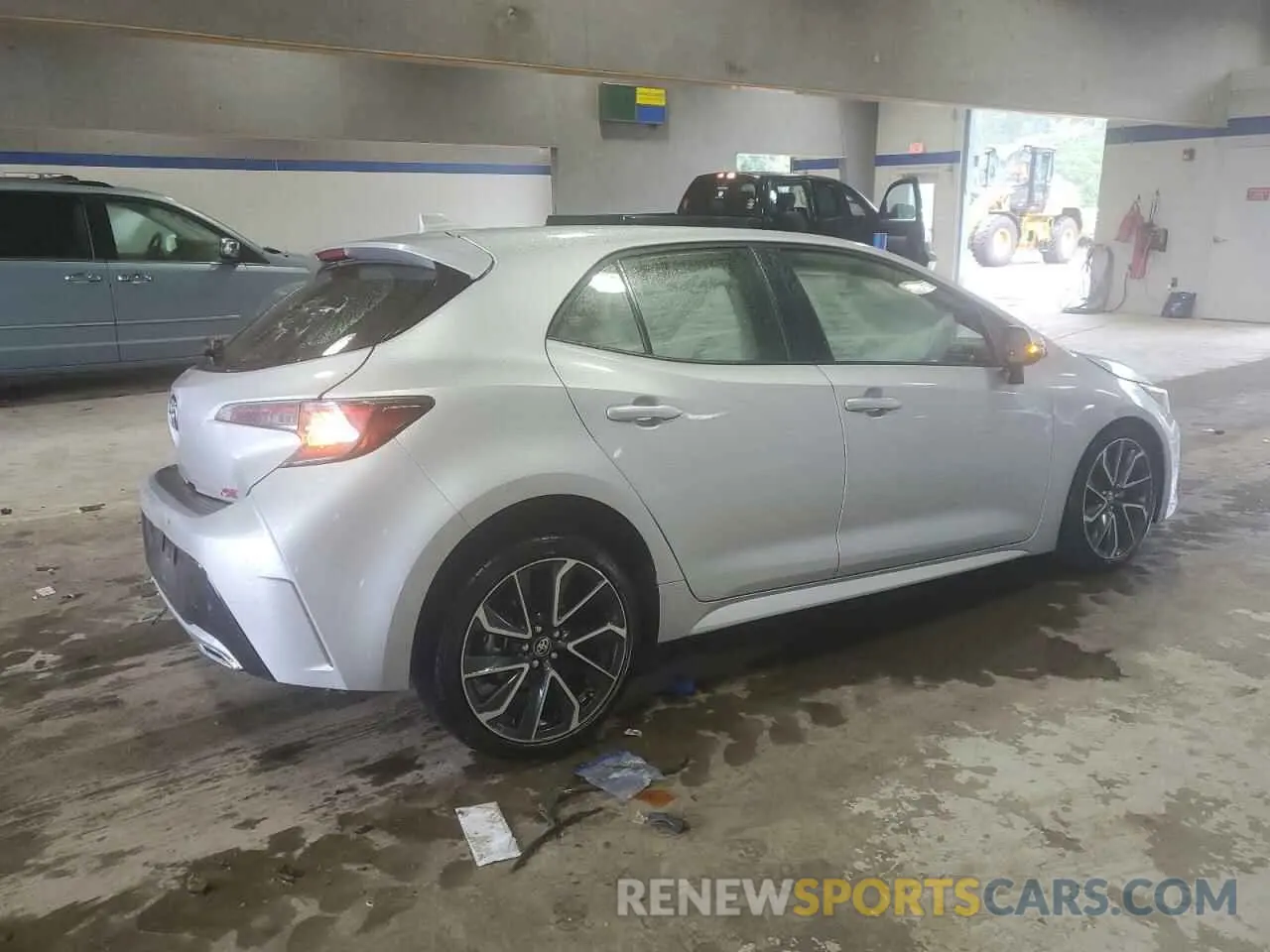 3 fotografías del automóvil dañado JTNC4MBE2N3183405 TOYOTA COROLLA 2022