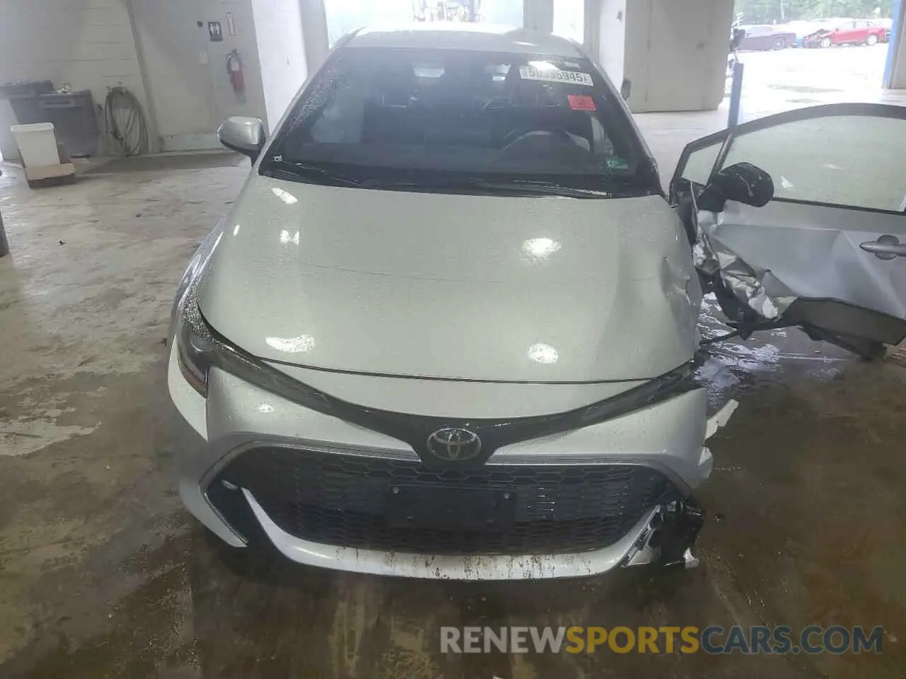 5 fotografías del automóvil dañado JTNC4MBE2N3183405 TOYOTA COROLLA 2022