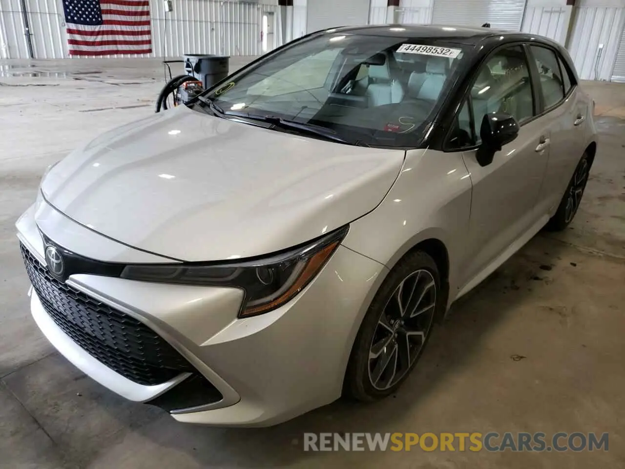 2 fotografías del automóvil dañado JTNC4MBE3N3162708 TOYOTA COROLLA 2022