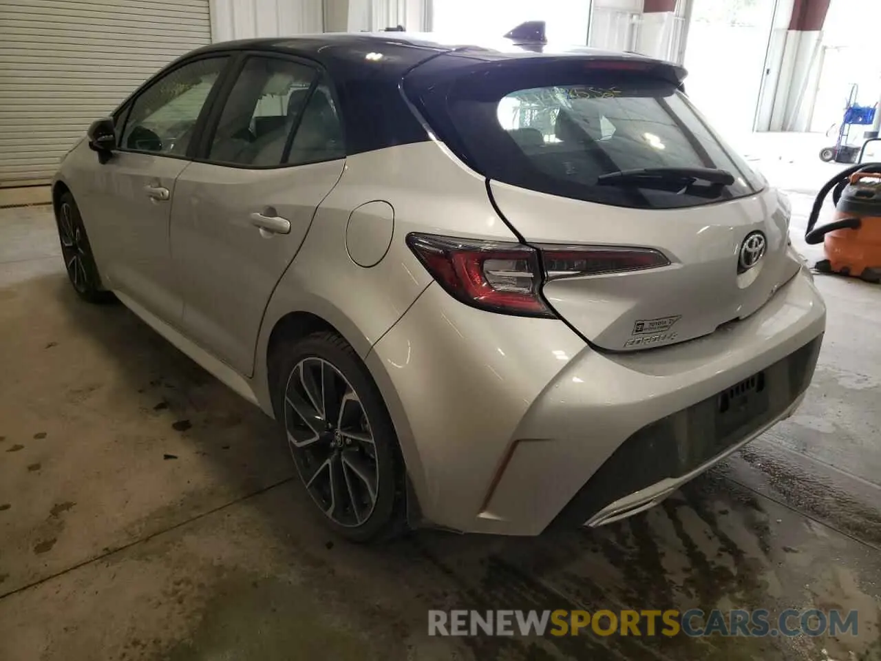 3 fotografías del automóvil dañado JTNC4MBE3N3162708 TOYOTA COROLLA 2022