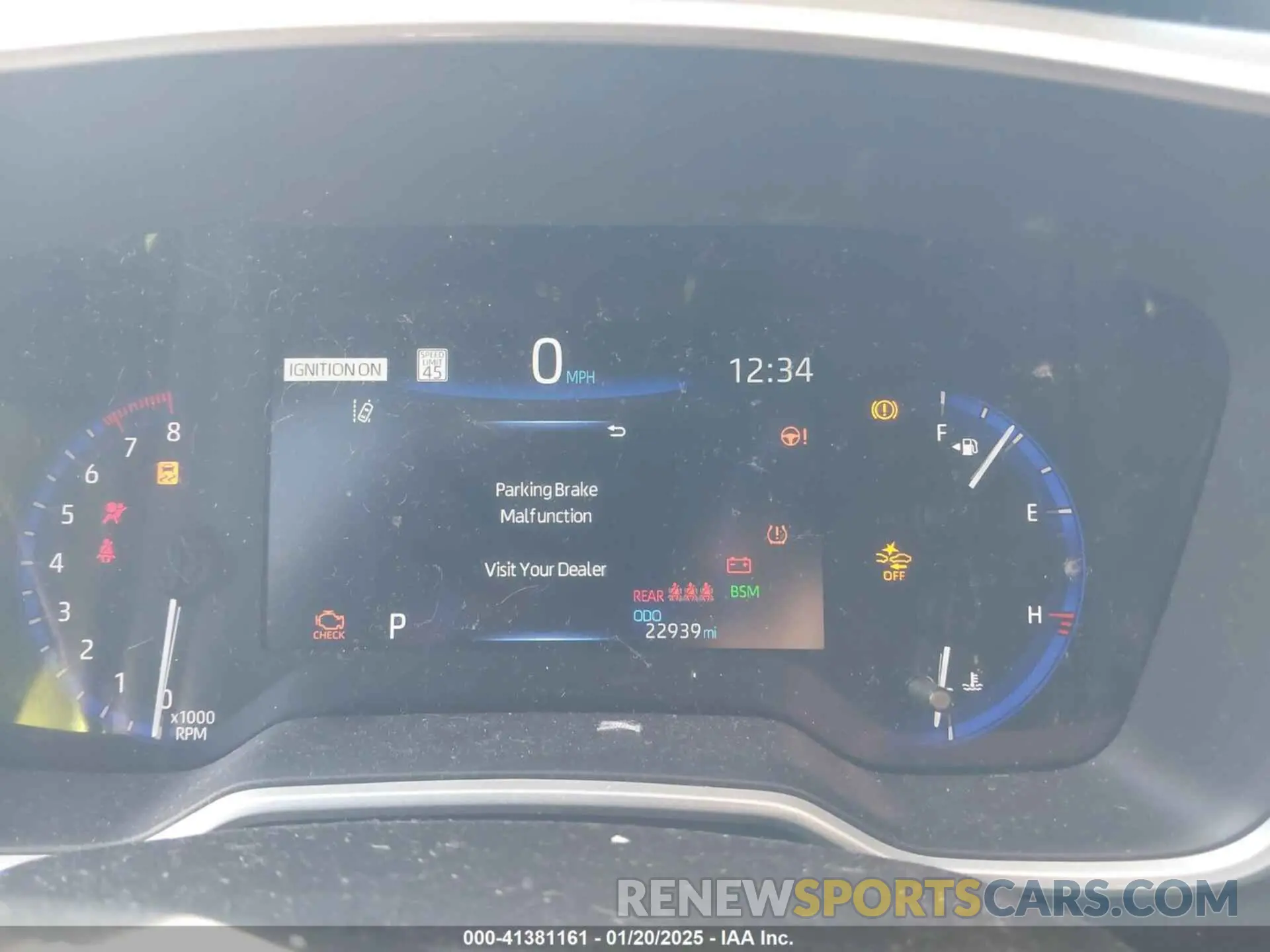 7 fotografías del automóvil dañado JTNC4MBE3N3175331 TOYOTA COROLLA 2022