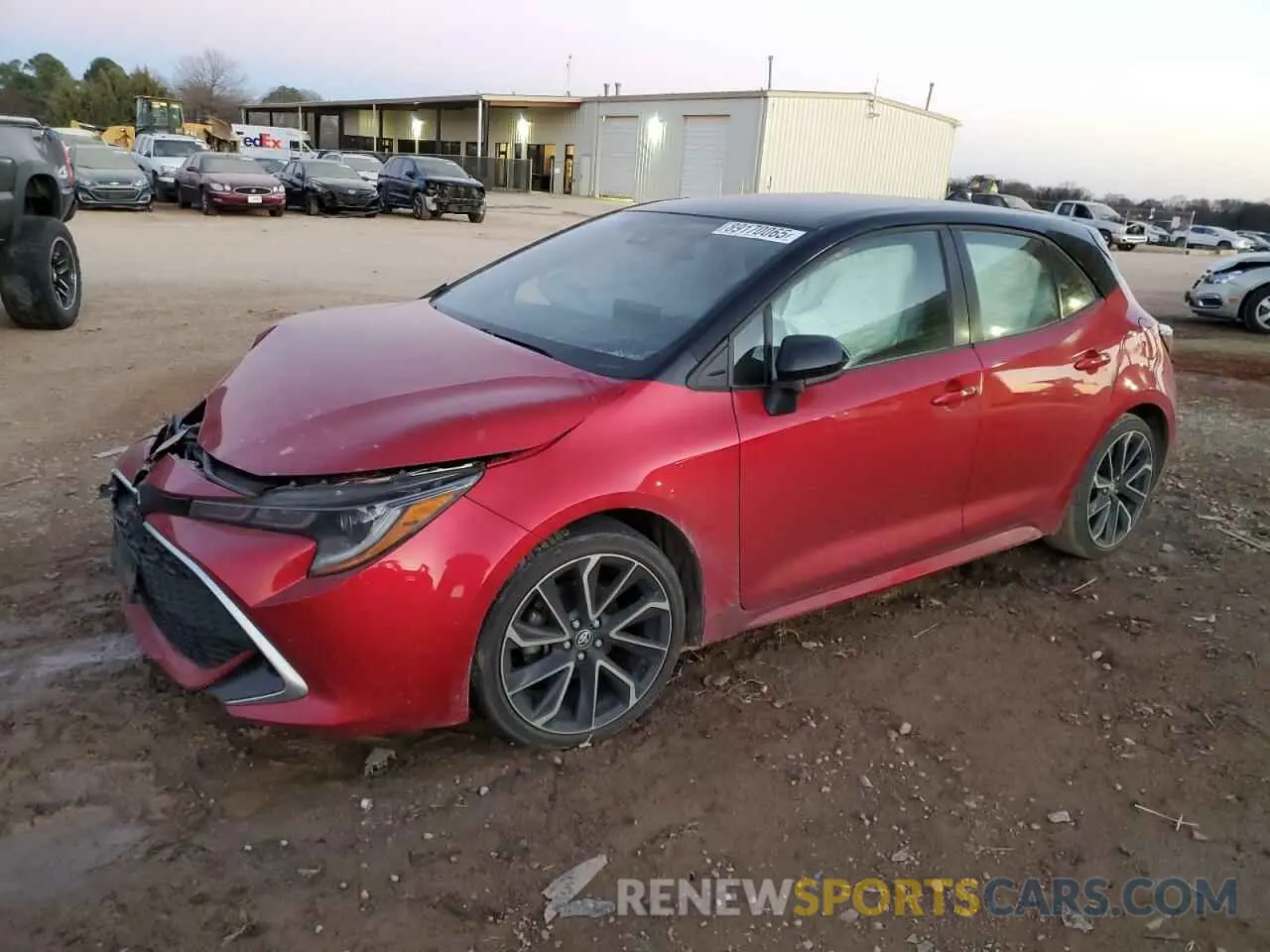 1 fotografías del automóvil dañado JTNC4MBE3N3187107 TOYOTA COROLLA 2022