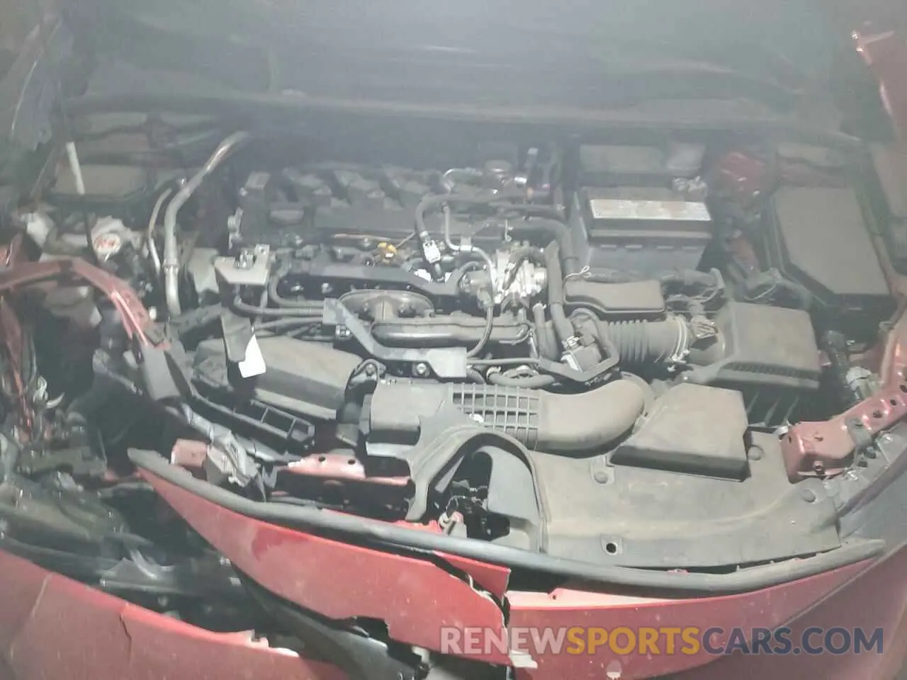 11 fotografías del automóvil dañado JTNC4MBE3N3187107 TOYOTA COROLLA 2022