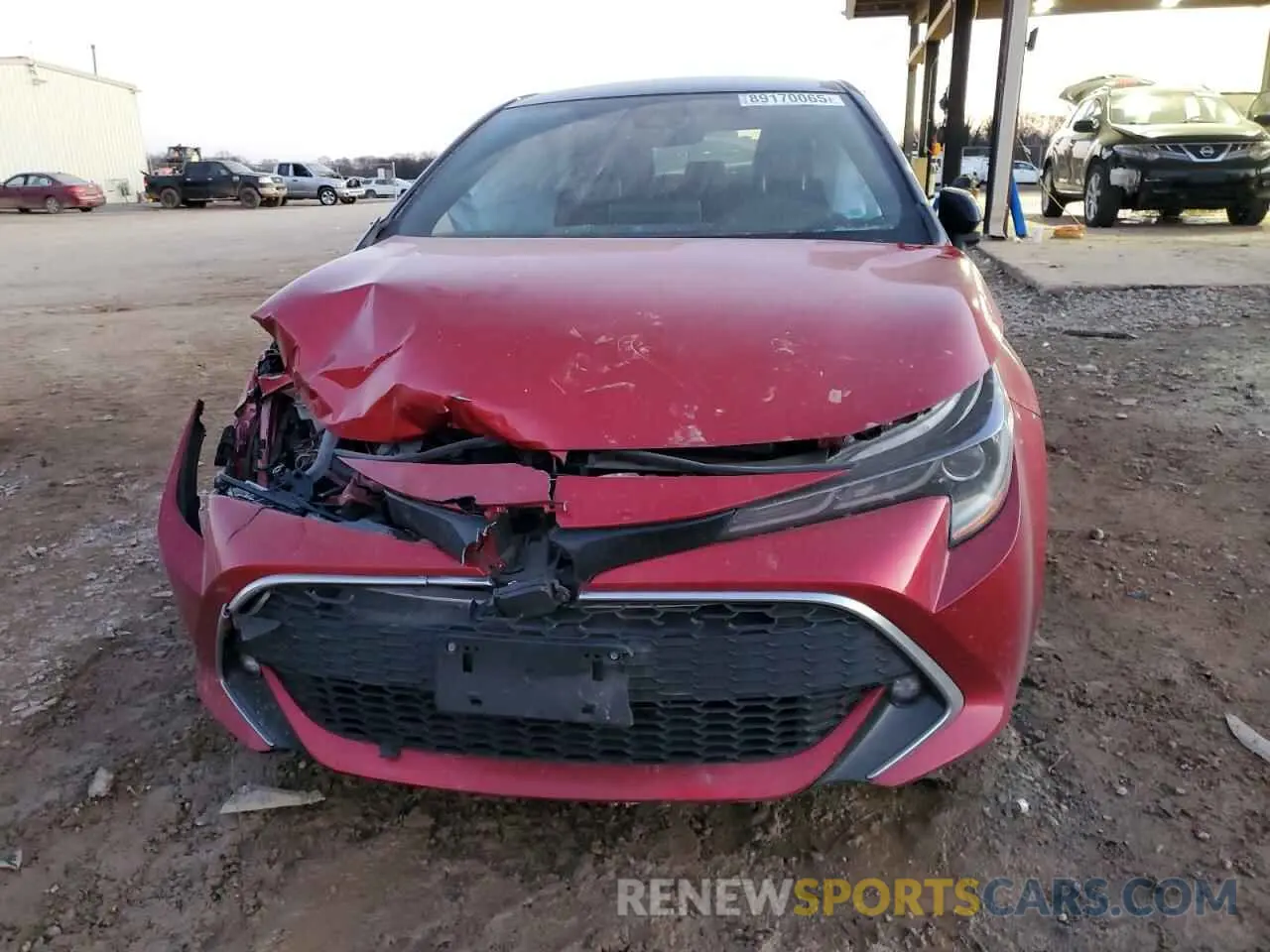 5 fotografías del automóvil dañado JTNC4MBE3N3187107 TOYOTA COROLLA 2022
