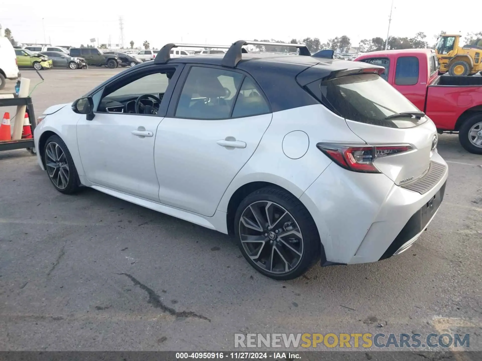 3 fotografías del automóvil dañado JTNC4MBE3N3189522 TOYOTA COROLLA 2022