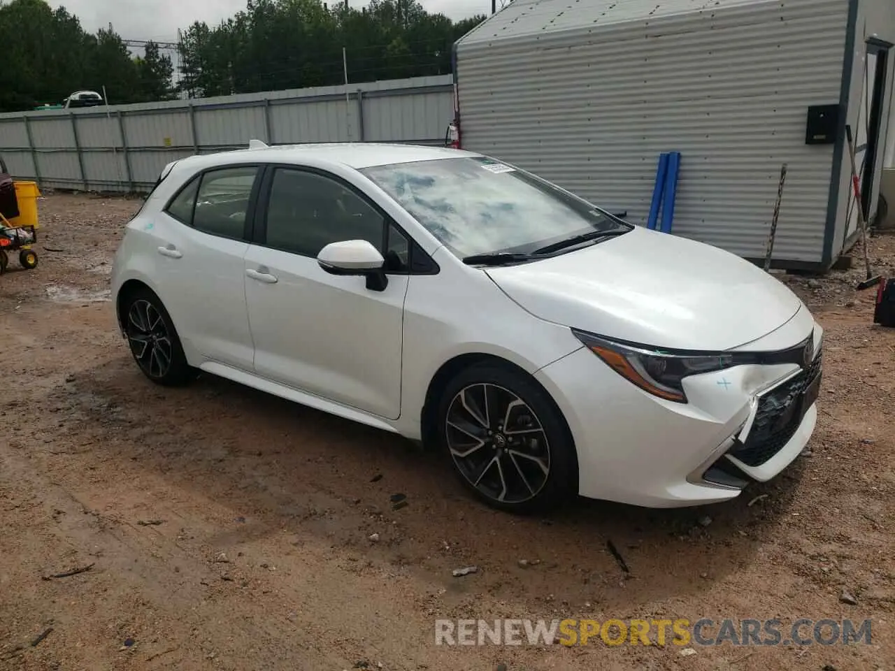 4 fotografías del automóvil dañado JTNC4MBE9N3189055 TOYOTA COROLLA 2022