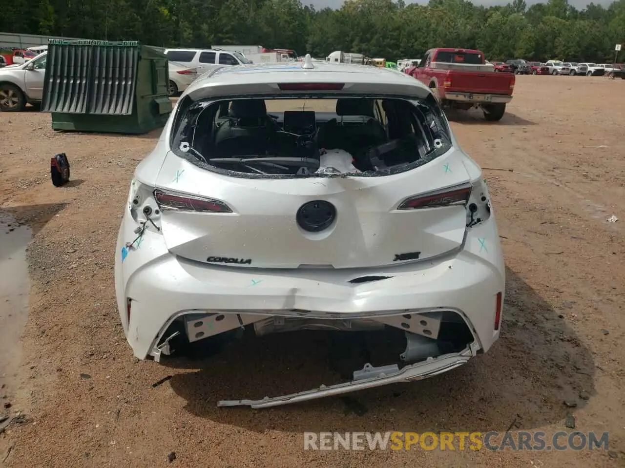 6 fotografías del automóvil dañado JTNC4MBE9N3189055 TOYOTA COROLLA 2022