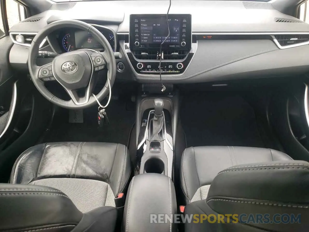 8 fotografías del automóvil dañado JTNC4MBE9N3189055 TOYOTA COROLLA 2022