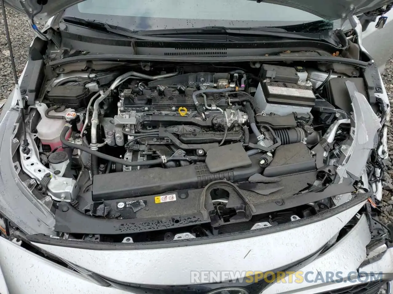 11 fotografías del automóvil dañado JTNC4MBEXN3188237 TOYOTA COROLLA 2022