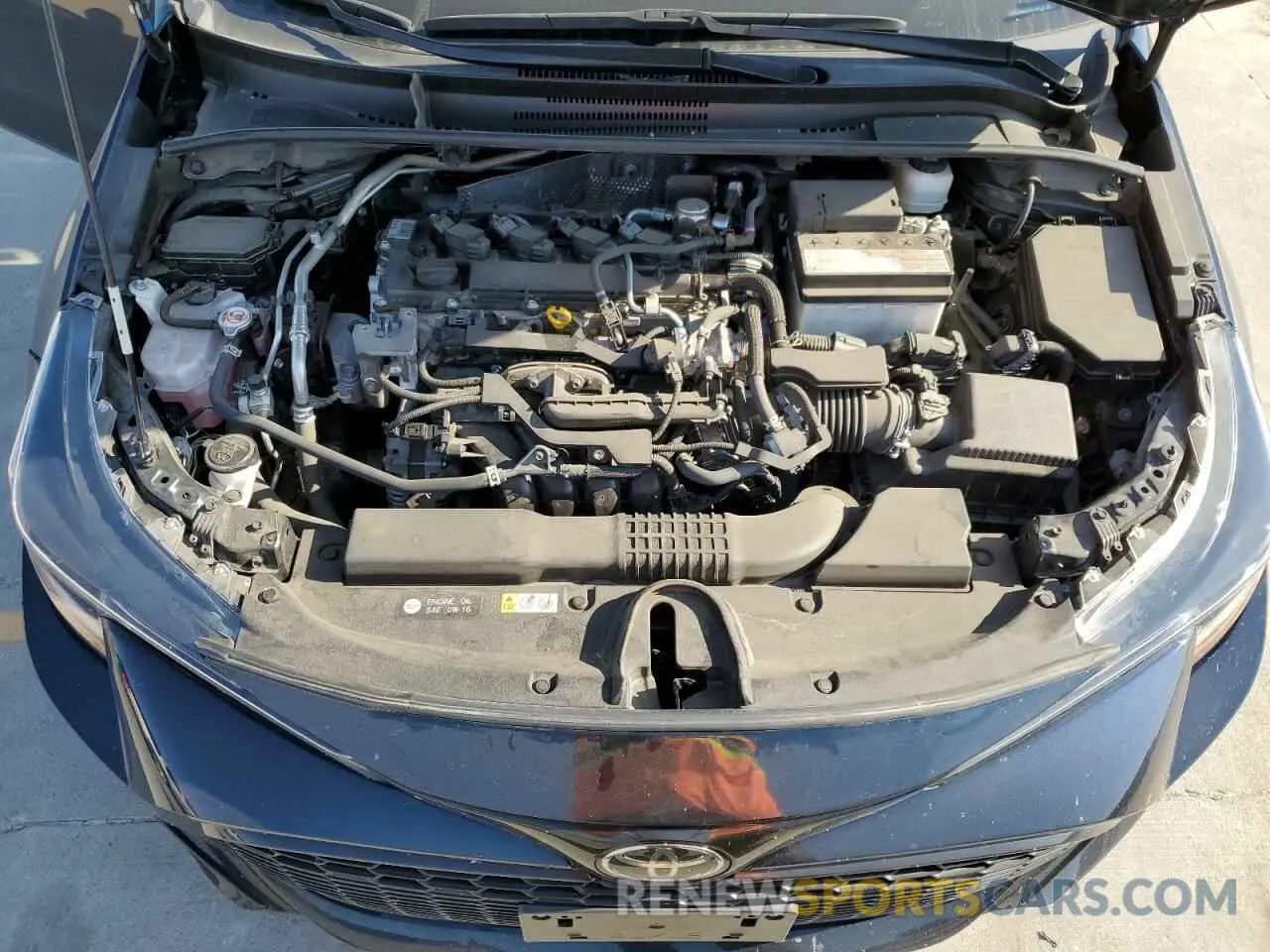 11 fotografías del automóvil dañado JTND4MBE0N3179177 TOYOTA COROLLA 2022