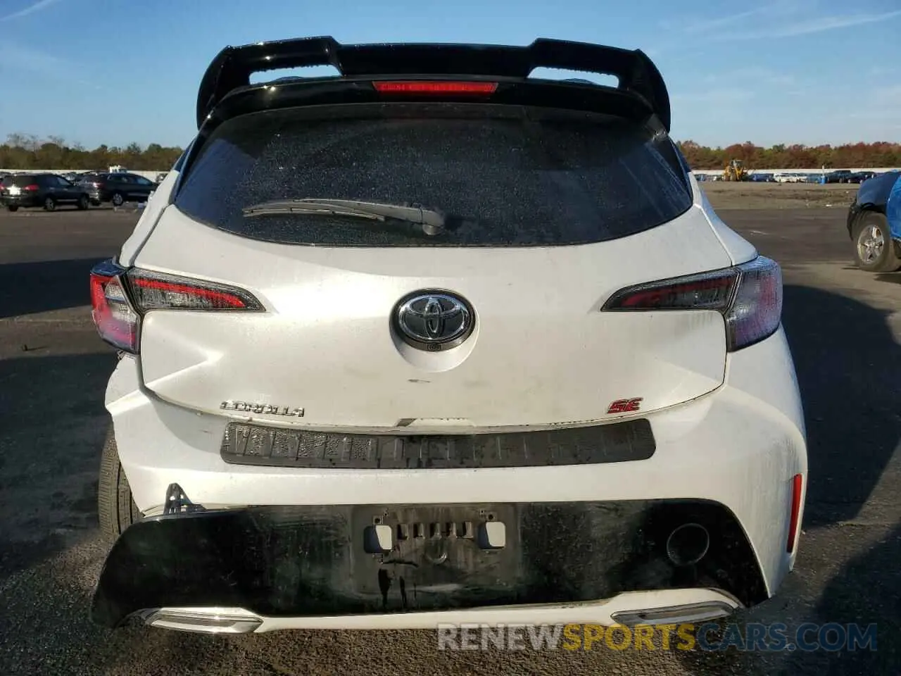6 fotografías del automóvil dañado JTND4MBE0N3180264 TOYOTA COROLLA 2022