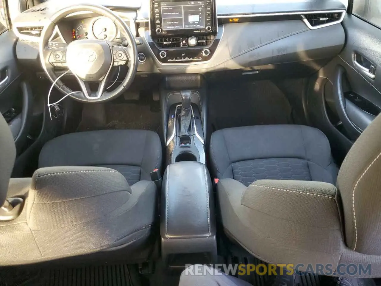 8 fotografías del automóvil dañado JTND4MBE0N3180264 TOYOTA COROLLA 2022