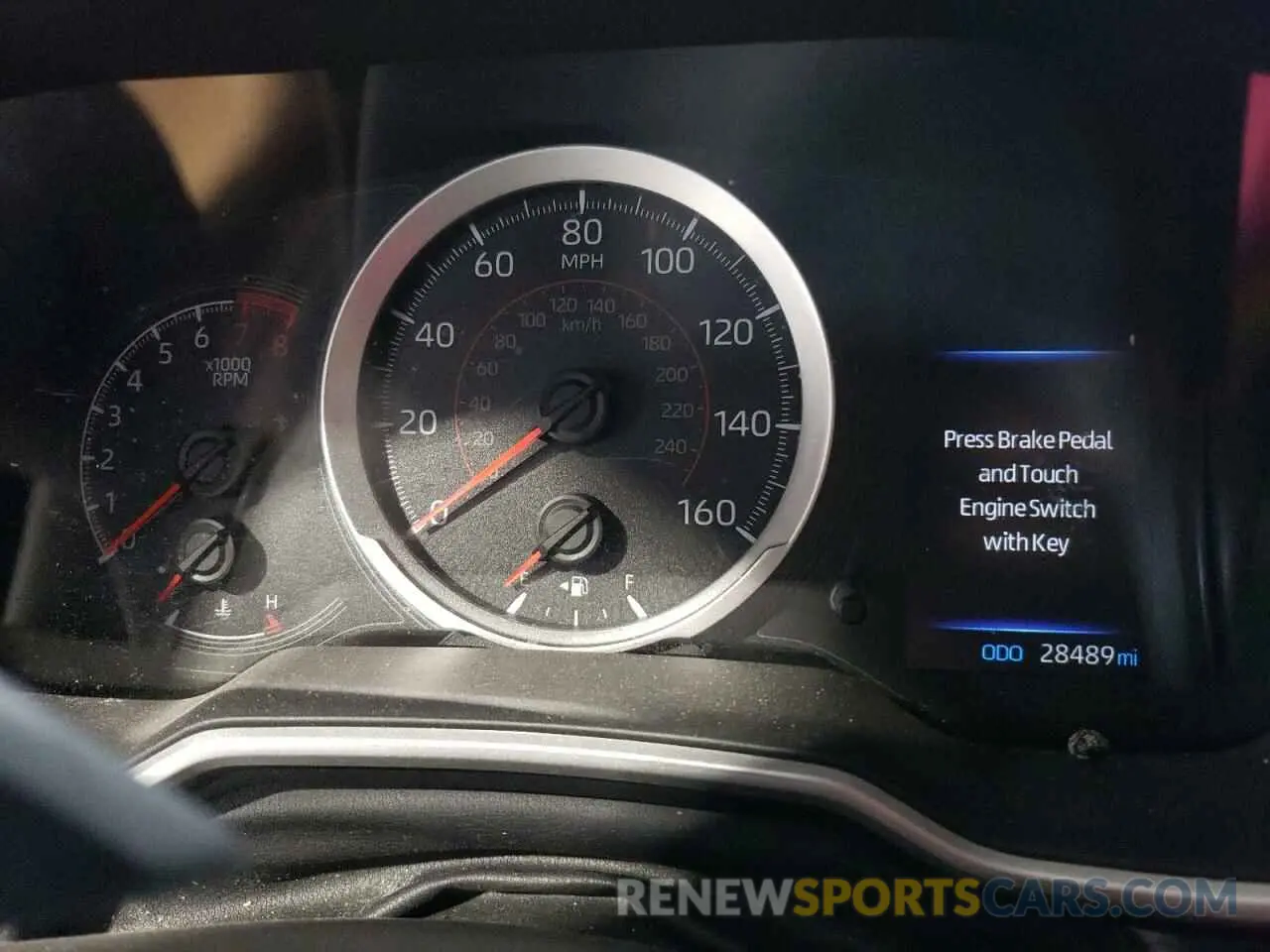 9 fotografías del automóvil dañado JTND4MBE0N3189353 TOYOTA COROLLA 2022