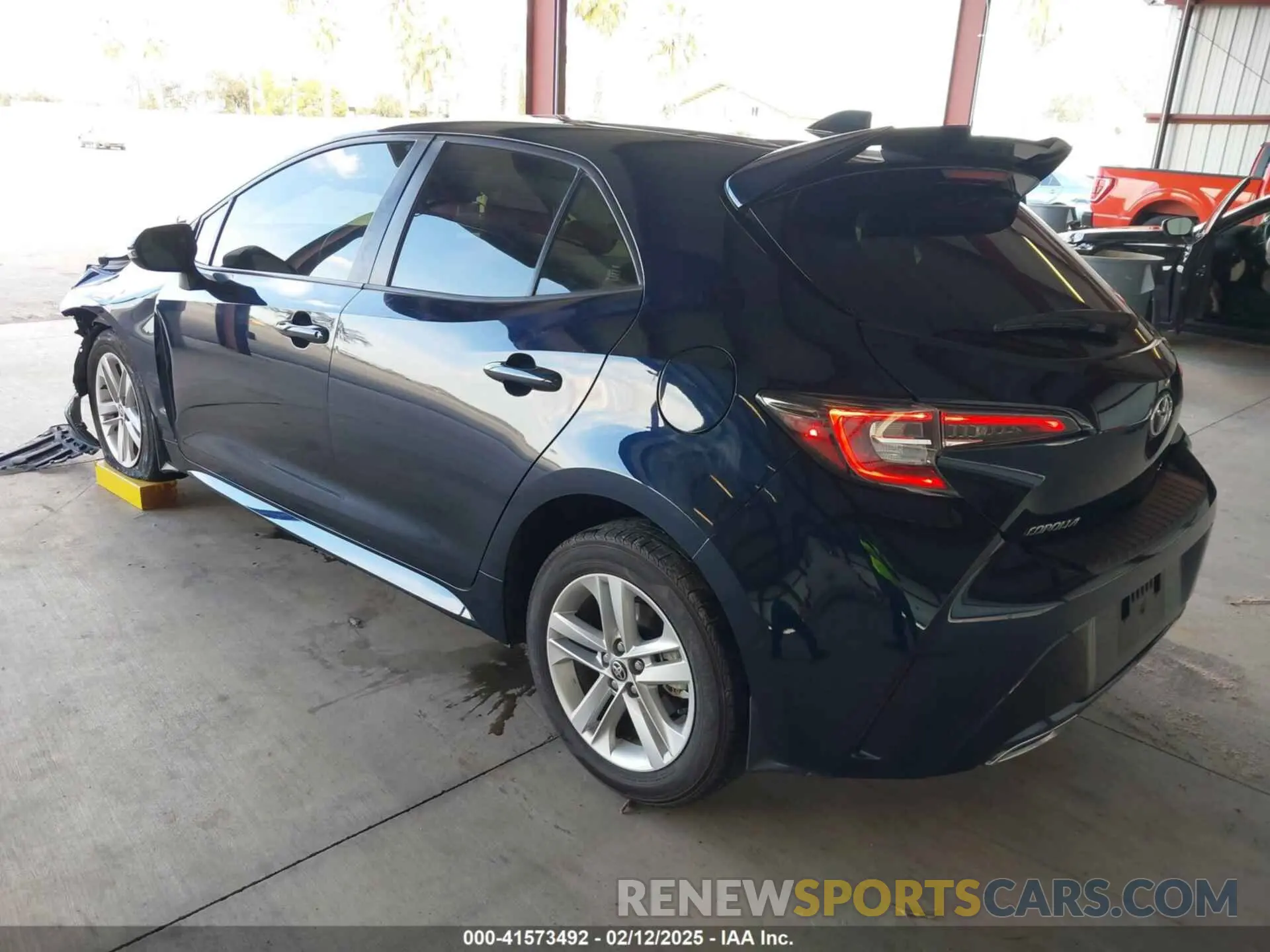 3 fotografías del automóvil dañado JTND4MBE1N3165370 TOYOTA COROLLA 2022