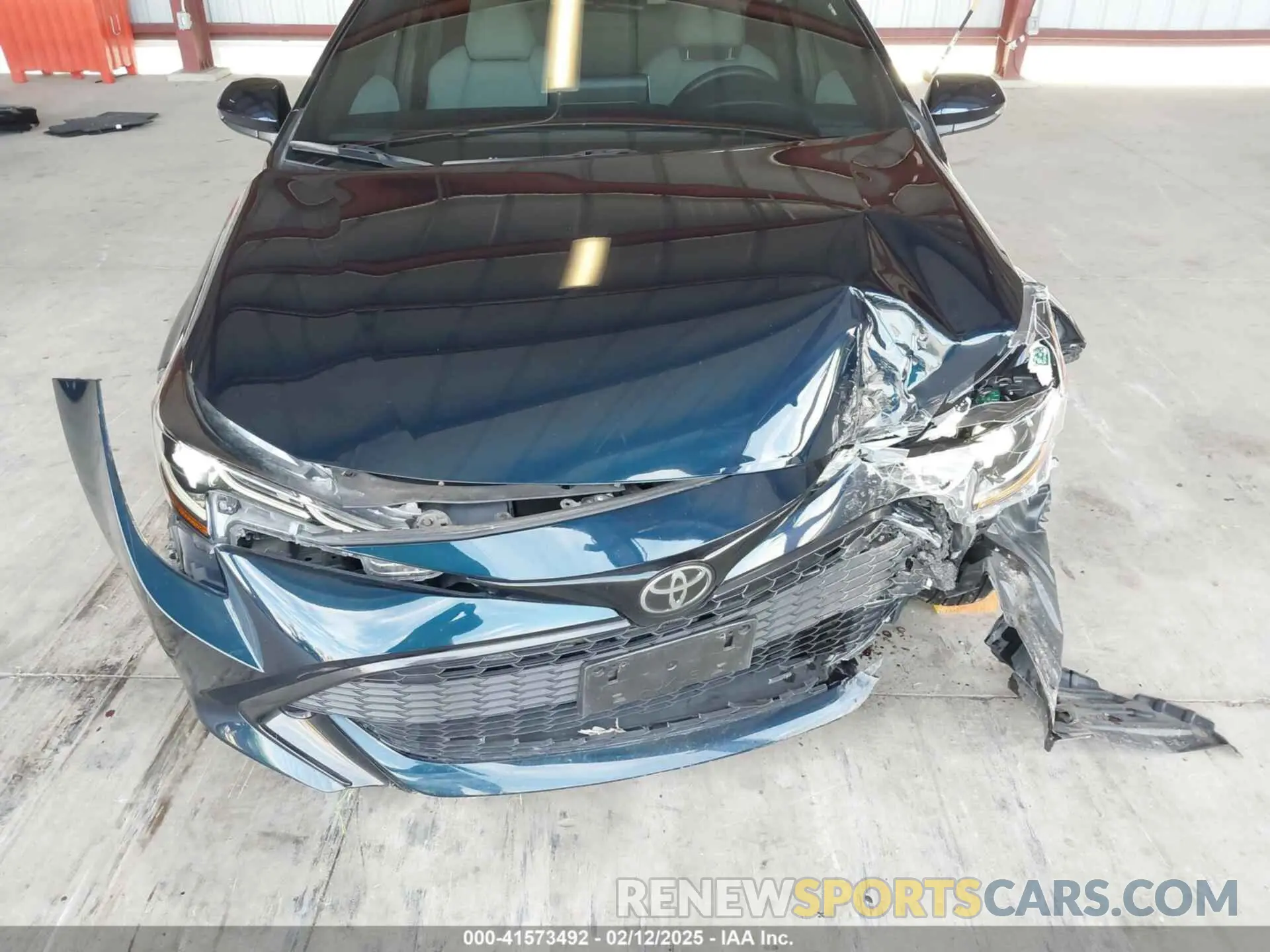 6 fotografías del automóvil dañado JTND4MBE1N3165370 TOYOTA COROLLA 2022