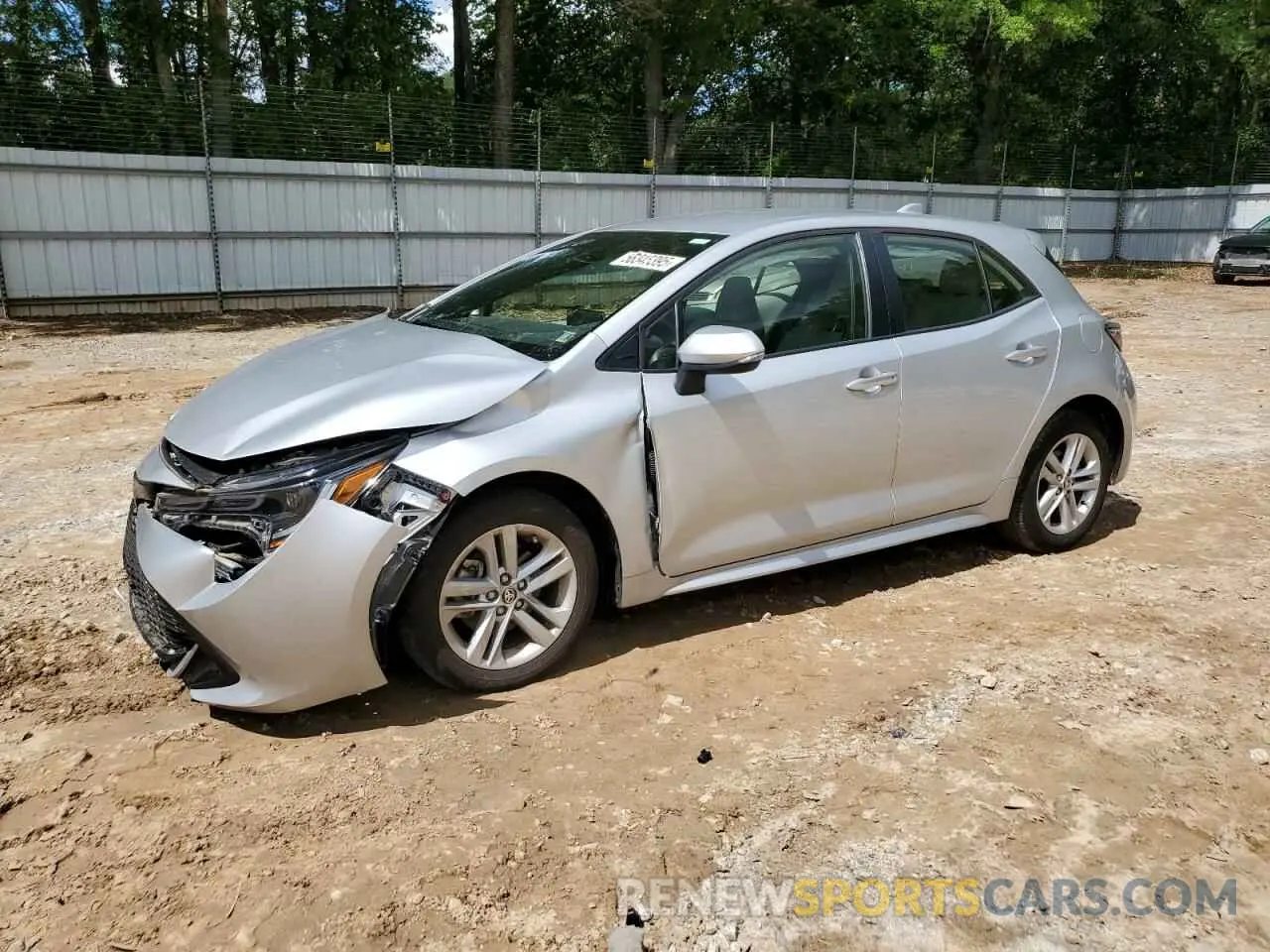 1 fotografías del automóvil dañado JTND4MBE1N3175266 TOYOTA COROLLA 2022