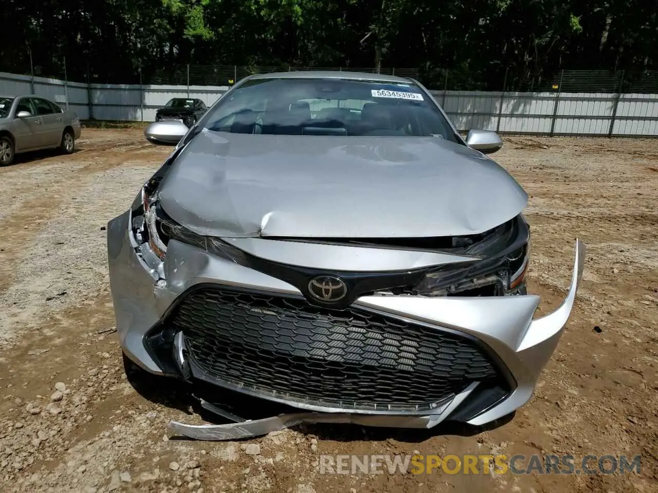 5 fotografías del automóvil dañado JTND4MBE1N3175266 TOYOTA COROLLA 2022