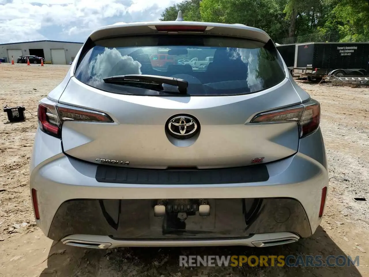6 fotografías del automóvil dañado JTND4MBE1N3175266 TOYOTA COROLLA 2022